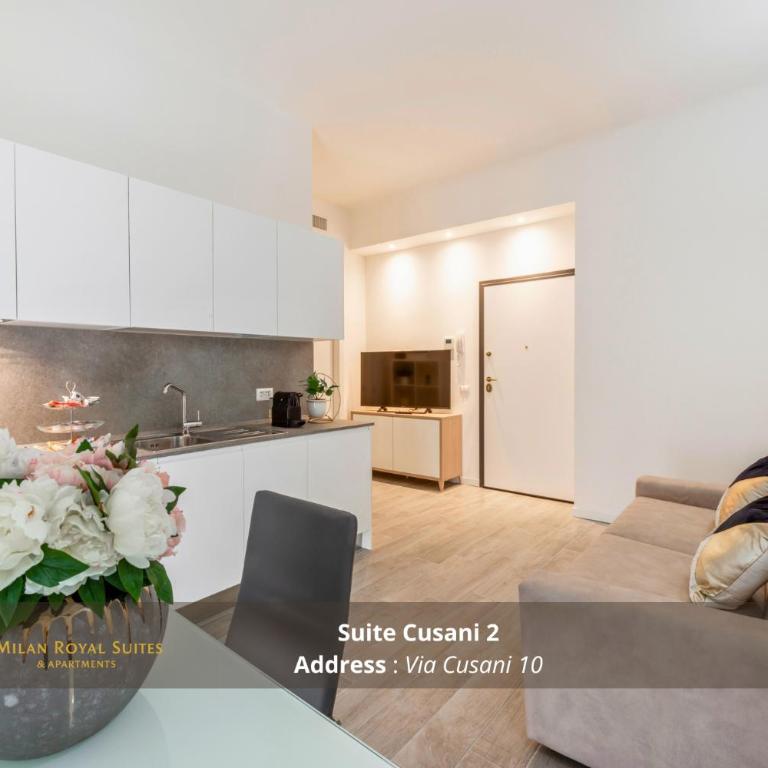 Milan Royal Suites – Centro - Appartamento con 2 Camere da Letto - Via Cusani 10 - 1