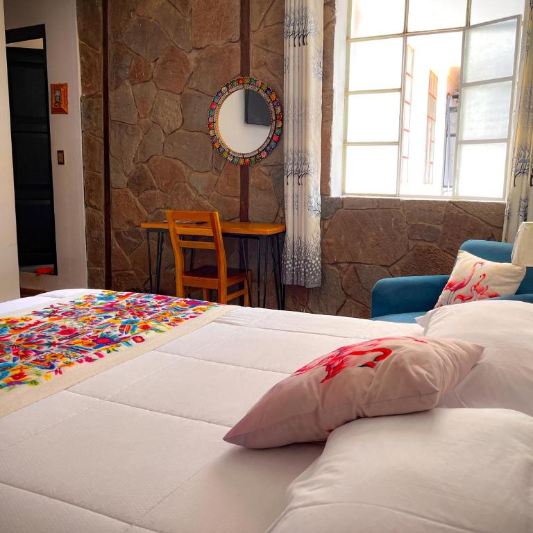 casa privada FLAMENCO - Habitación Doble Estándar con 2 camas dobles - 4