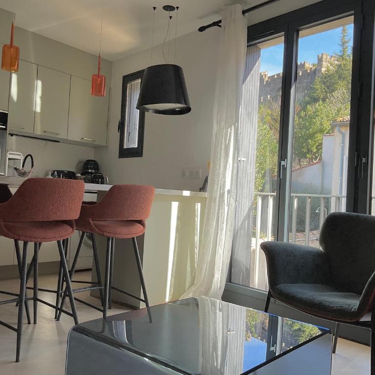 Entrez en lice, Face à la Cité vue sublime - Apartment mit 2 Schlafzimmern und Aussicht - 15