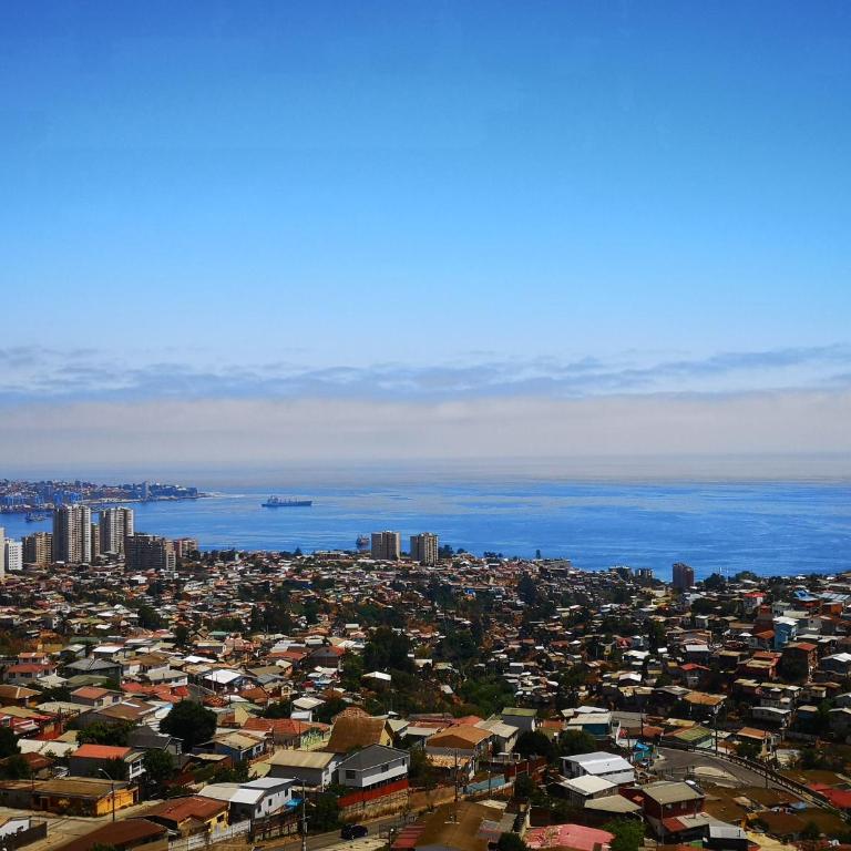Depto Valparaíso con Vista al Mar y a la Bahía de Valparaíso - Single Room - 3