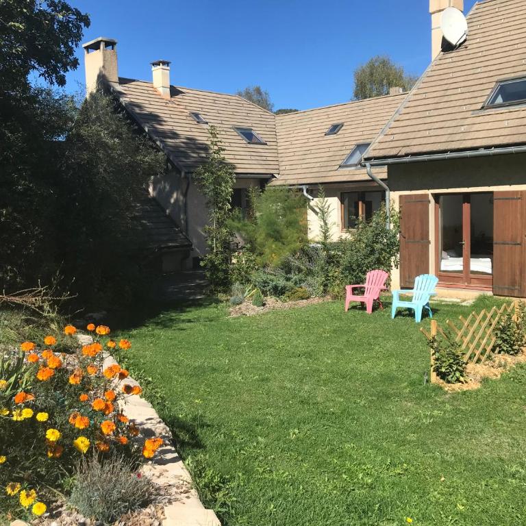 Le Relais de la Forge - Chambre Lits Jumeaux avec Terrasse - 3