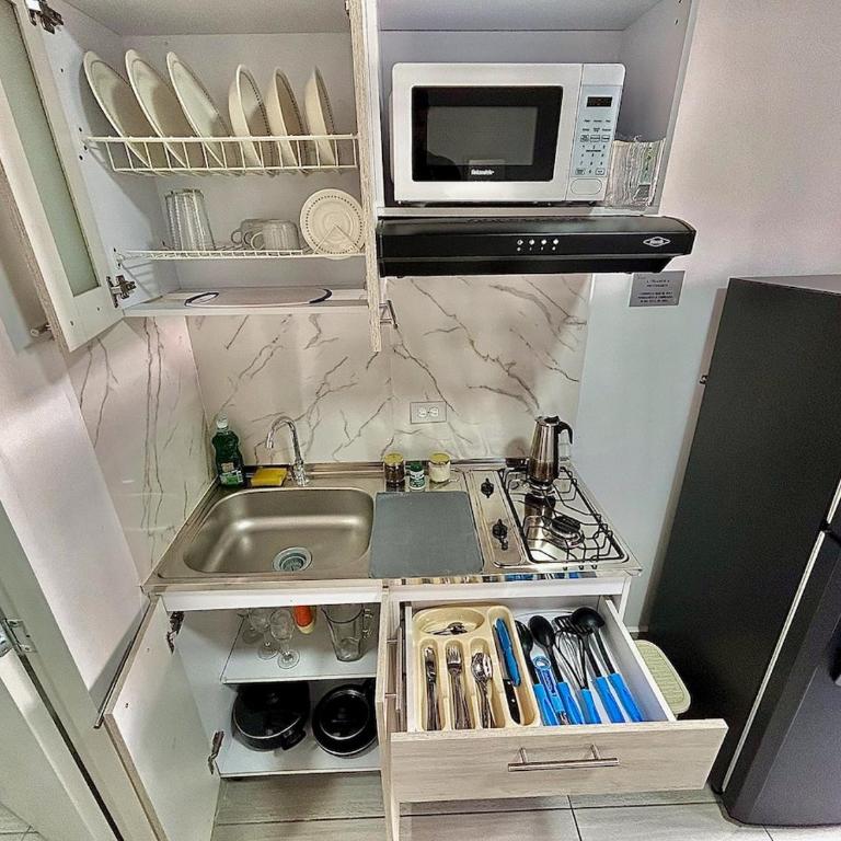 Apartamento A109 con aire en el Poblado - One-Bedroom Apartment - 8