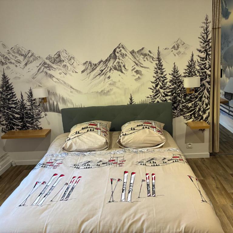Bar Hotel Restaurant le Margeriaz - Chambre Quadruple - 1