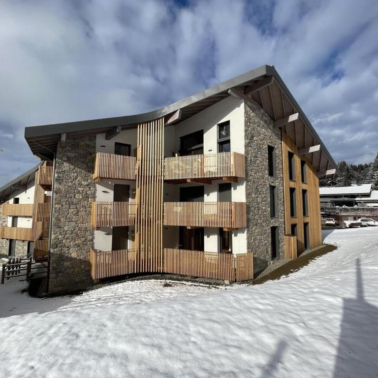 Superbe appart 3P au pied des pistes, parking couvert, terrasse, WiFi - Les Carroz - FR-1-572-288 - Apartment - 17