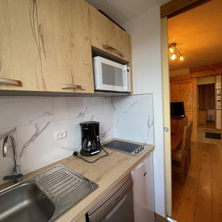 Appartement ski-in/out, proche ESF et commerces, animaux acceptés - Appartement 1 Chambre - 13