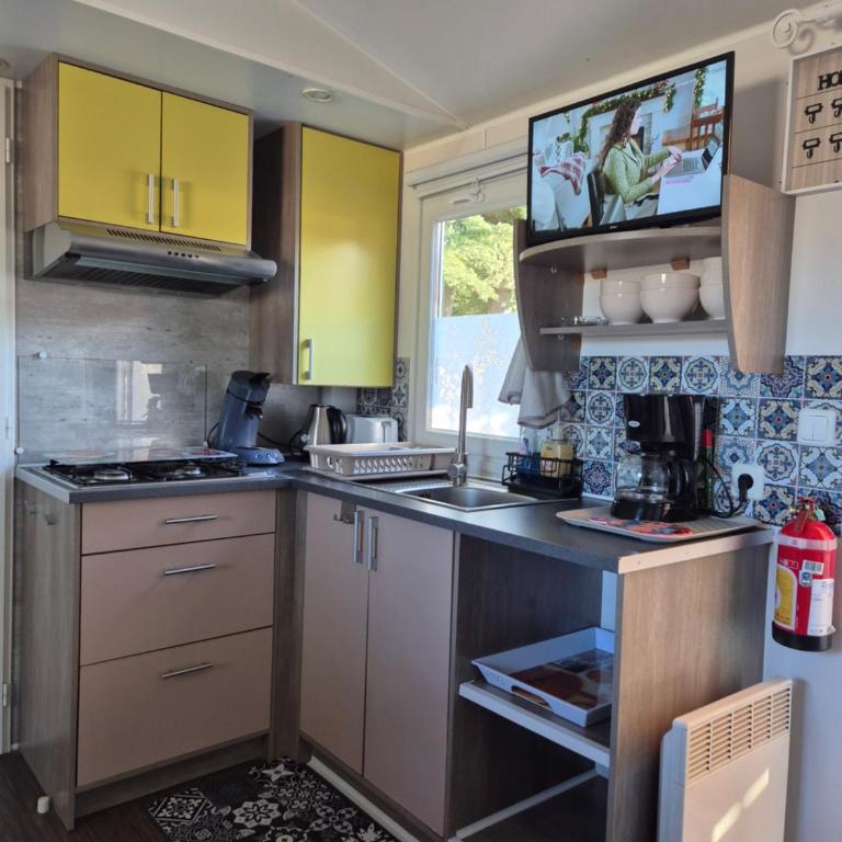 Mobil-home Climatisé 6 personnes à Port La Nouvelle - Maison 3 Chambres - 4