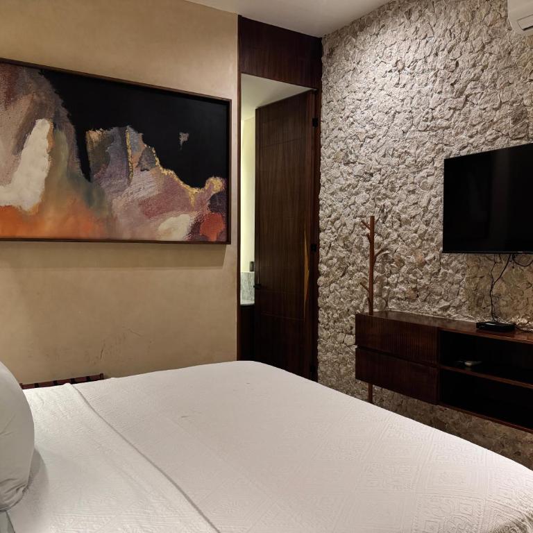 Hotel Travertino - Habitación Deluxe - 1 cama grande - 3