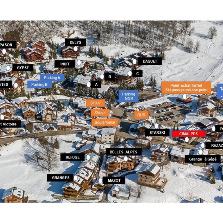 Appartement lumineux proche des pistes avec accès piscine et animaux admis - FR-1-566-7 - Apartment (4 Erwachsene) - 8