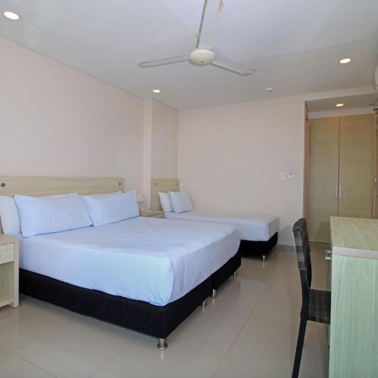 Hotel Summer Frente Al Mar - Habitación Triple Estándar - 3