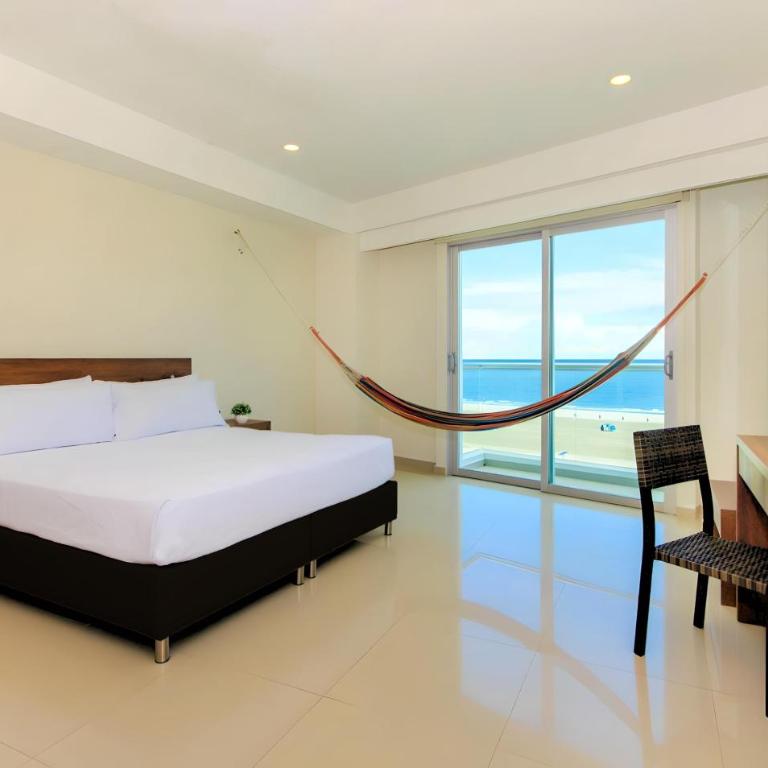 Hotel Summer Frente Al Mar - Habitación Doble con balcón y vistas al mar - 1