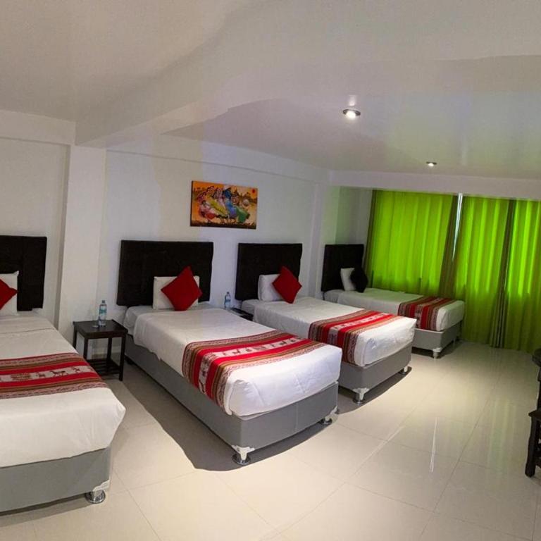 Hotel Quilla - Habitación Cuádruple Estándar - 1