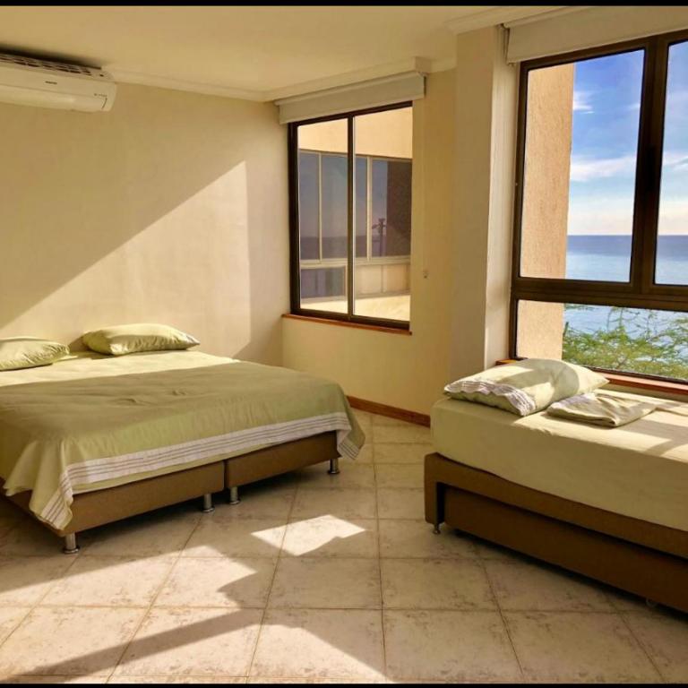 Apartamentos frente la bahía del Rodadero - Apartamento de 1 dormitorio con balcón y vistas al mar - 23