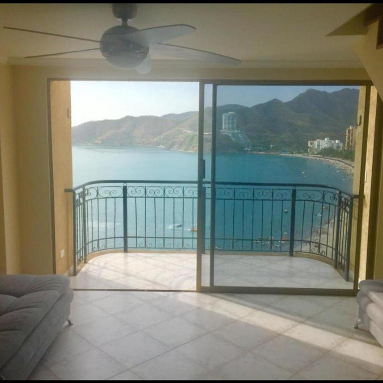 Apartamentos frente la bahía del Rodadero - Apartamento de 1 dormitorio con balcón y vistas al mar - 15