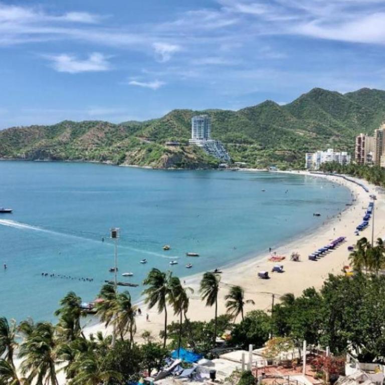 Apartamentos frente la bahía del Rodadero - Apartamento de 1 dormitorio con balcón y vistas al mar - 4