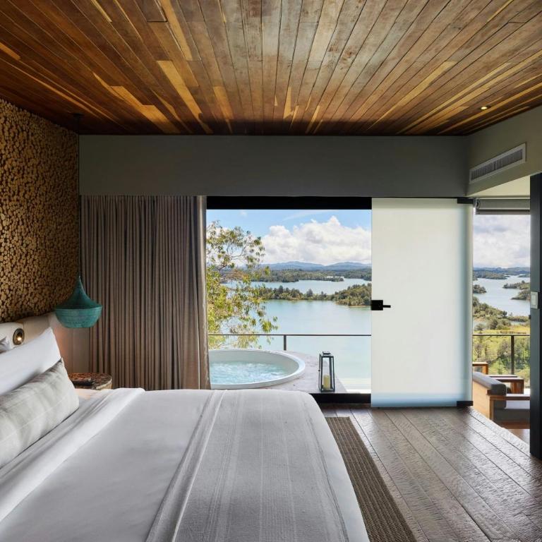 The Brown, Guatape, Autograph Collection - Suite Presidencial de 1 dormitorio con sofá cama y vistas al lago - Cama extragrande - 15