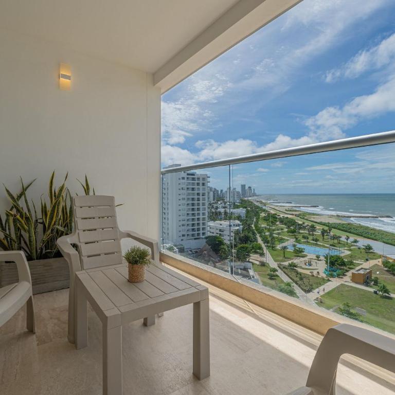 Condominio exclusivo nuevo frente al mar Cartagena Beach - Apartamento de 1 dormitorio con balcón y vistas al mar - 27