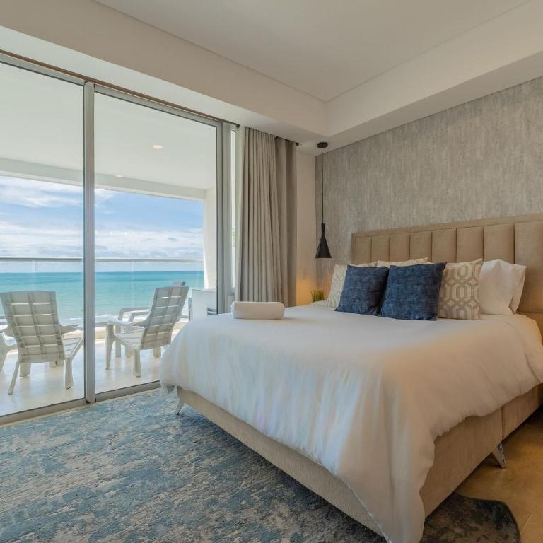 Condominio exclusivo nuevo frente al mar Cartagena Beach - Apartamento de 1 dormitorio con balcón y vistas al mar - 12