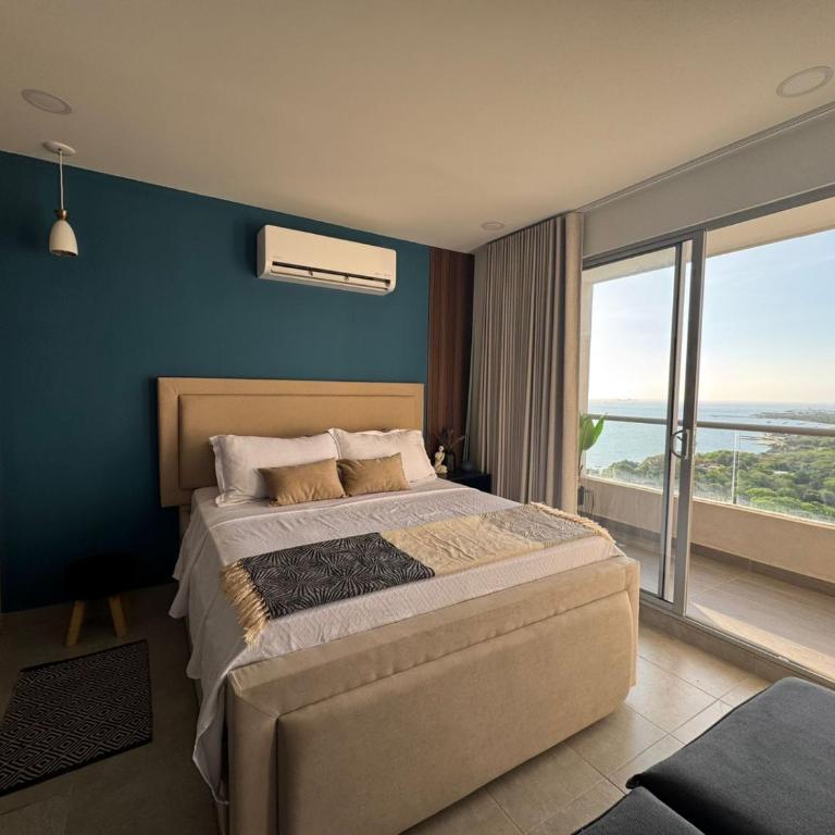 Apartamento de Lujo en Santa Marta con vista al mar -Santamarina- 1802 - One-Bedroom Apartment - 2