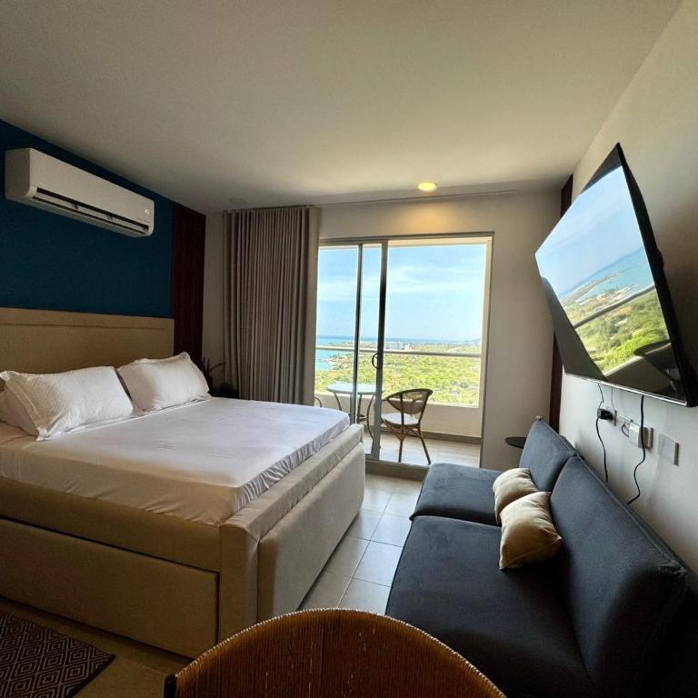 Apartamento de Lujo en Santa Marta con vista al mar -Santamarina- 1802 - One-Bedroom Apartment - 4