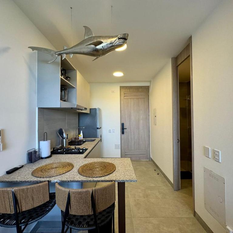 Apartamento de Lujo en Santa Marta con vista al mar -Santamarina- 1802 - One-Bedroom Apartment - 5