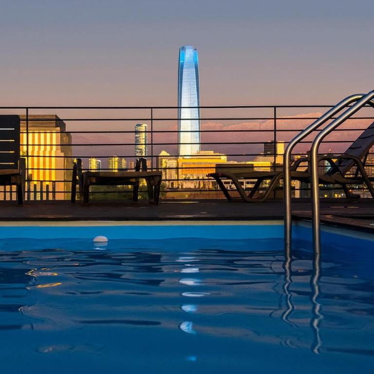 Luxury Loft en el corazón de Providencia - piscina y parking gratis - One-Bedroom Apartment - 8