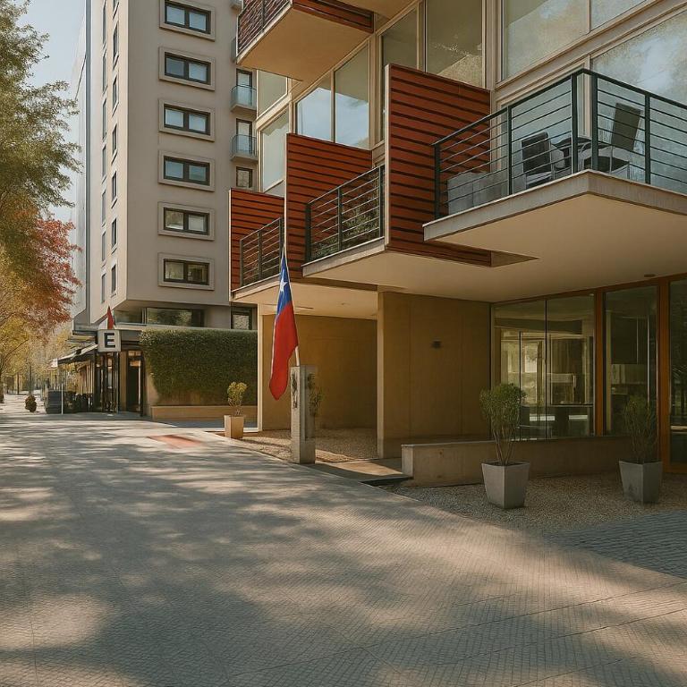 Luxury Loft en el corazón de Providencia - piscina y parking gratis - One-Bedroom Apartment - 13