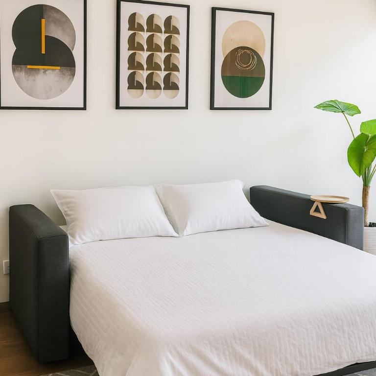 Luxury Loft en el corazón de Providencia - piscina y parking gratis - One-Bedroom Apartment - 14