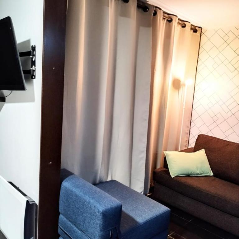 Apartamento con Vista a la Cordillera y Estacionamiento en Santiago Centro Modern apartment with mountain view and parking in Santiago Centre - One-Bedroom Apartment with Balcony and Mountain View - 22