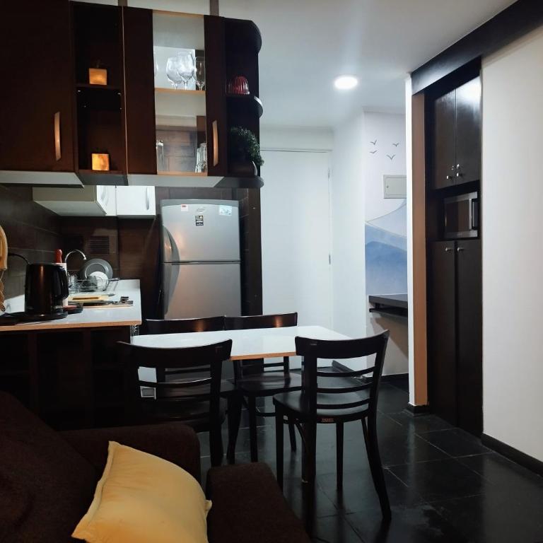 Apartamento con Vista a la Cordillera y Estacionamiento en Santiago Centro Modern apartment with mountain view and parking in Santiago Centre - One-Bedroom Apartment with Balcony and Mountain View - 15
