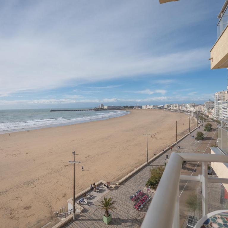 Appartement 1 chambre avec balcon, face à la plage - FR-1-197-592 - Apartment - 1