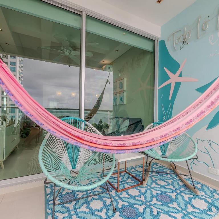 SeaView Apartment in Castillogrande – Rooftop Pool - 2BR + 2Bath - Two-Bedroom Apartment with Balcony and Sea View - 31