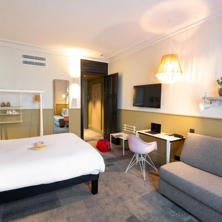 ibis Lyon Centre Perrache - Chambre Double Premium avec Canapé-Lit - 4