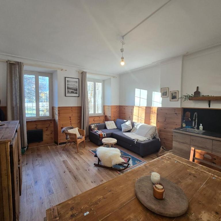 Appartement chaleureux au coeur de Jausiers - Apartamento de 1 dormitorio - 2