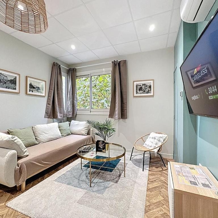 Confort & clim au cœur du centre-ville - Gare routière - Apartment mit 2 Schlafzimmern - 4