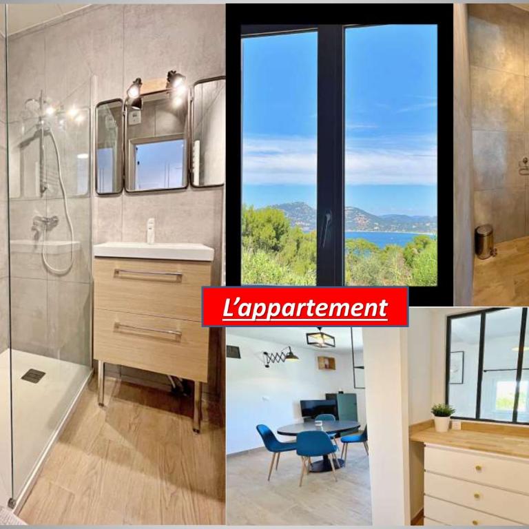 Studio Presqu'île de Giens - vue mer - Porquerolles - VILLAGE - Apartamento con vistas al mar - 3