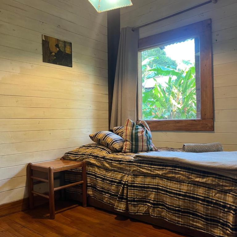 Los Bananos - Big Wood Cabin - Habitación Doble con vistas al parque - 9