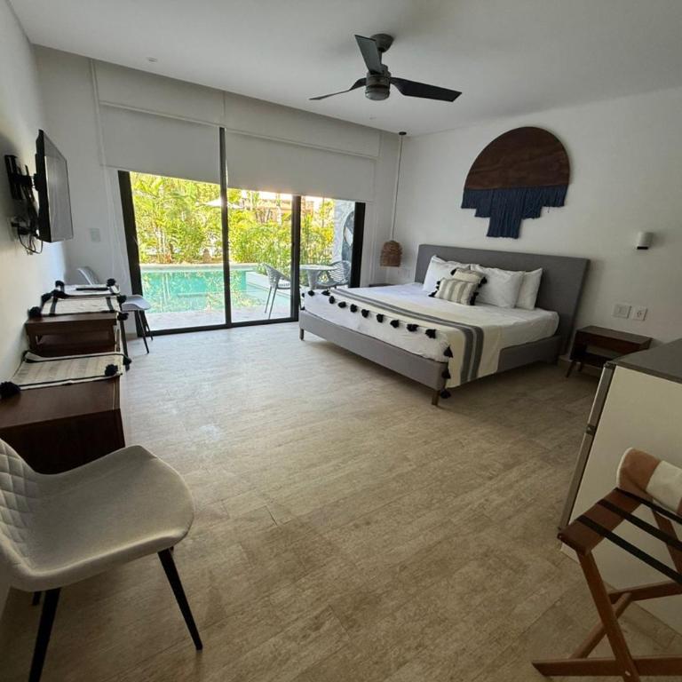 Luxury Studio SwimUp With Pool la Veleta Tulum - One-Bedroom Apartment - 12