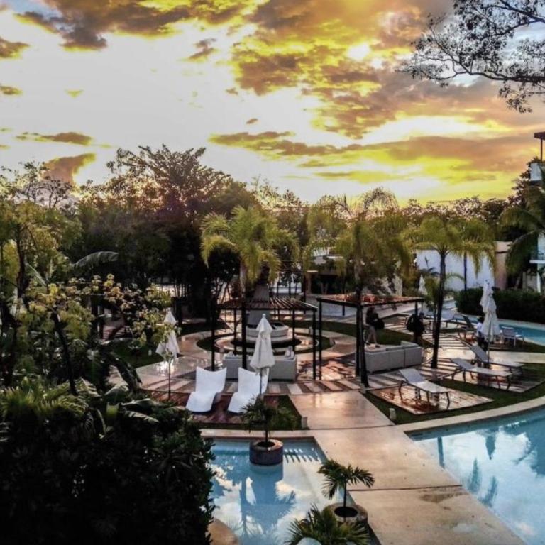 Luxury Studio SwimUp With Pool la Veleta Tulum - One-Bedroom Apartment - 18