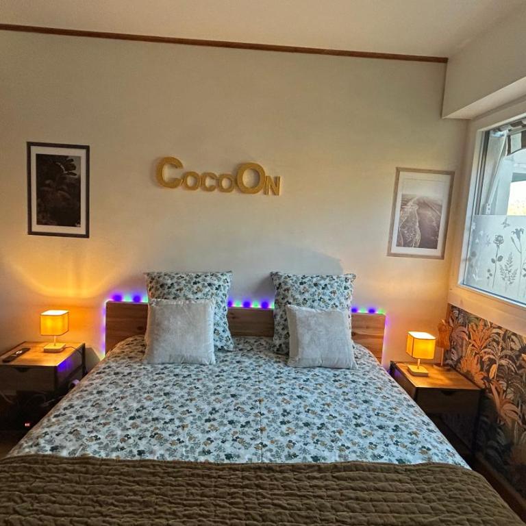 Vue montagnes, à 5 mn du lac et de la piste cyclable,lit King size, Park gratuit - Appartement 1 Chambre - 8