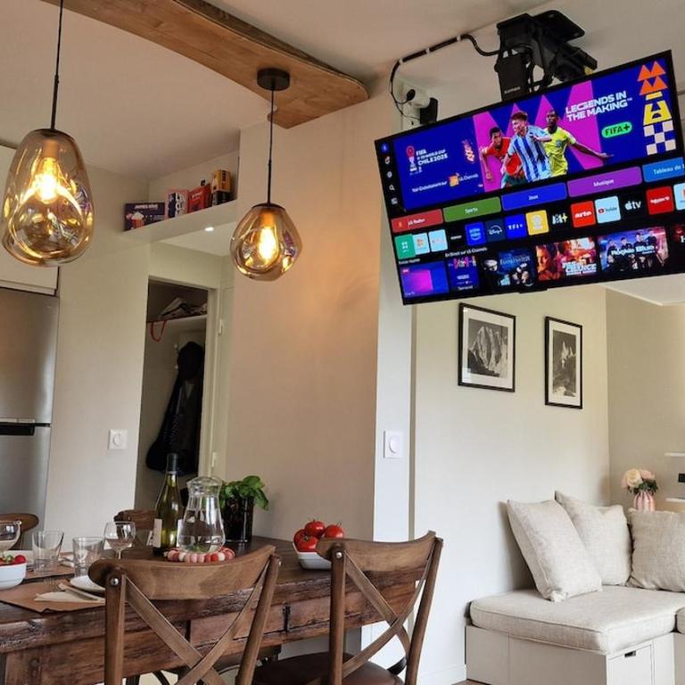 Cristaux Studio, with view to Mont Blanc - Appartement 1 Chambre - 10
