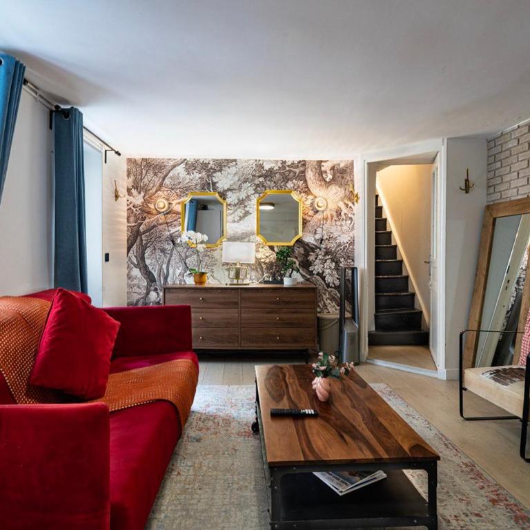 Stylish Duplex 6P - Bastille,Gare de Lyon - One-Bedroom Apartment - 15