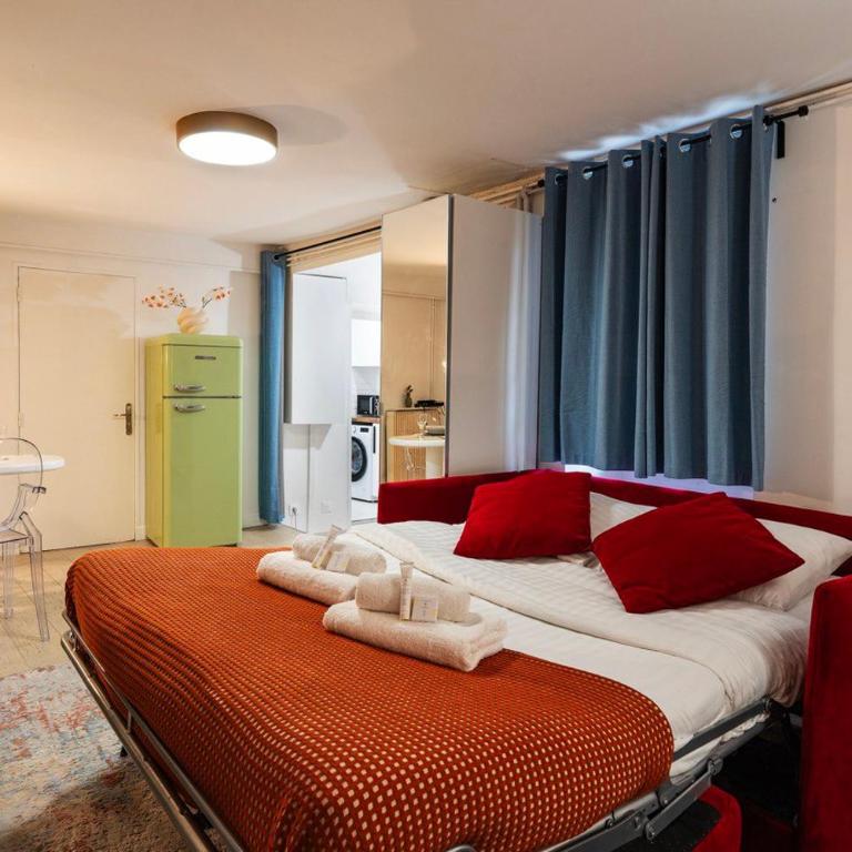 Stylish Duplex 6P - Bastille,Gare de Lyon - One-Bedroom Apartment - 8