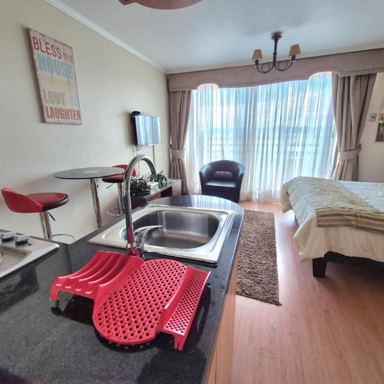 Bello Homestudio frente al Casino Marina del Sol - Apartamento de 1 dormitorio - 5