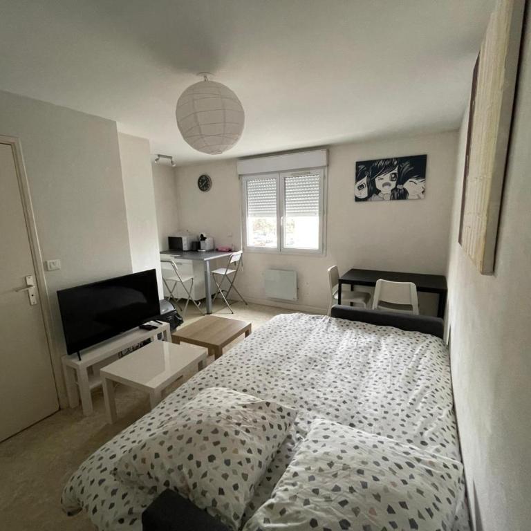 Studio 20m2 stationnement gratuit wifi 4 rue proudhon - Apartamento de 1 dormitorio - 1