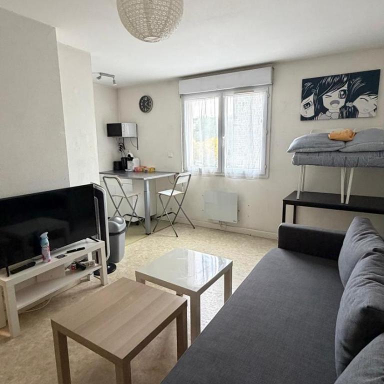 Studio 20m2 stationnement gratuit wifi 4 rue proudhon - Apartamento de 1 dormitorio - 2