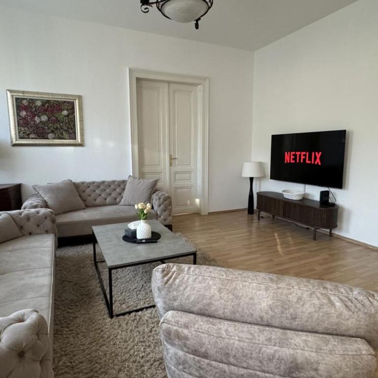 Austrian Apartment Sarajevo City Center - Apartman sa 2 Spavaće Sobe i Pogledom na Grad - 2