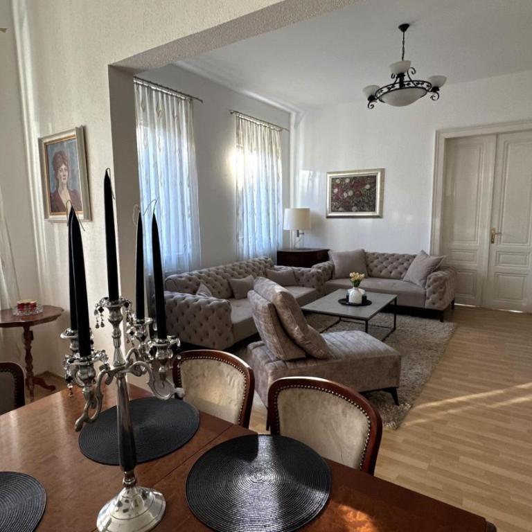 Austrian Apartment Sarajevo City Center - Apartman sa 2 Spavaće Sobe i Pogledom na Grad - 4