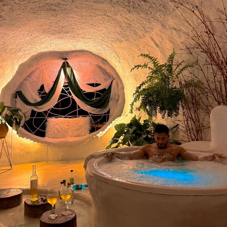 Glamping CAVE - Habitación Doble con bañera de hidromasaje - 5