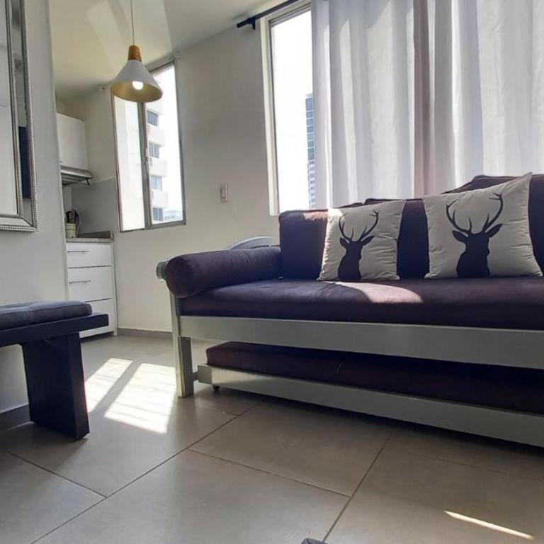 Apartamento Cerca a la playa, Piscina, Wifi, AC - Two-Bedroom Apartment - 5