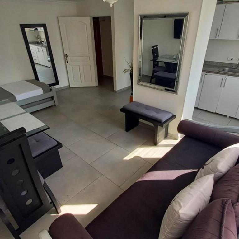 Apartamento Cerca a la playa, Piscina, Wifi, AC - Two-Bedroom Apartment - 15